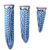 3 Pack Cold Therapy Pain Relief Ice Water Bag Set - 10.5" (70oz), 9" (44oz), 6.25" (14oz) BPA Free, Leakproof, Stylish Design for Headache, Pain Relief, Bruises by Dependable Industries (Blue) view 2