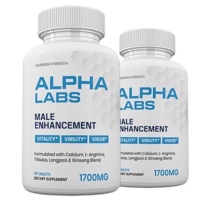 Zonata (2 Pack) Alpha Labs Dietary Supplements for Men, Naturally Enhance Performance, Endurance, and Energy Levels, Natural Formula to Sustain Energy & Performance Levels (120 Tablets)