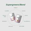 Ami Fitness Glow Greens Powder, Collagen with Probiotics, Vitamins, Digestive Enzymes, Superfoods, Gut Health, Bloating Relief, Radiant Skin, Natural Glow, Spirulina, 30 SVG, Mango view 3