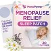 Cooling Sleep Patch with Melatonin for Menopause Relief, Hot Flash Relief & Night Sweats | Menopause Patches for Women - Cooling Patch for Hot Flashes, Menopause Cooling Product for Better Sleep view 1