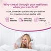 Cooling Sleep Patch with Melatonin for Menopause Relief, Hot Flash Relief & Night Sweats | Menopause Patches for Women - Cooling Patch for Hot Flashes, Menopause Cooling Product for Better Sleep view 3