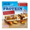   4-Pack Almonds, Peanuts, and Strawberry Greek Yogurt High Fiber and High Protein Chewy Granola Bars, 5 Bars x 4 Boxes, 20 Bars Total   10 grams of protein per bar! No Artificial Additives. Perfect for office or on-the-go snacks! view 3