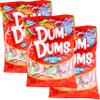 DUMDUMS Original Mix Lollipops, 3.5 Ounce Bags (Pack of 3), Approx. 42 Lollipops Total (14 Lollipops Per Bag), Gluten Free Hard Candy, Assorted Flavors, Individually Wrapped Lollipops view 1