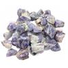 1 LB Amethyst Banded - Natural Raw Stones for Tumbling, Cabbing, Fountain Rocks, Decoration, Polishing, Wire Wrapping, Wicca & Reiki, Gemstone, 1 Inch+ Size, 2000+ Carat view 1