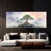 Sense Canvas Bonsai Tree Bonsai Serenity 51 Canvas Art - Home Decor Wall Art Print Poster Painting X-Large 60x24 / 0.75" view 3