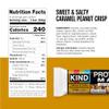 KIND Protein MAX Sweet & Salty Caramel Peanut Crisp Snack Bars, 20g of Protein, Keto Friendly, 1g of Sugar Per Bar, Gluten Free, 4 Count Box view 2