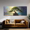 Sense Canvas Bonsai Tree Dappled Bonsai Glow 65 Canvas Art - Home Decor Wall Art Print Poster Painting Small 20x8 / 1.5" view 3