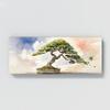 Sense Canvas Bonsai Tree Bonsai Breeze 45 Canvas Art - Home Decor Wall Art Print Poster Painting X-Large 60x24 / 0.75" view 4