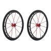 1 Pair of 24inch Sport Wheelchair Rear Wheels, Wheelchair Wheel Replacement, Bearing 12.7mm (1/2"), Quick Release Pneumatic Tires view 1