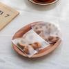 100 Pcs Frosted Semi-Transparent OPP Bags - Mini (4.7 x 4.7 inches) for Cookies, Chocolate, Candy, Desserts, Snack Packs, Bread, Gift Bags view 2