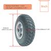 1 Pair of 9inch PU Rubber Wheelchair Wheels, Solid Wheelchair Front Wheels, Suitable for Many Standard Power Wheelchair Replacement view 3