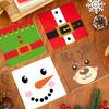 120 Pcs Christmas Cocktail Napkins Disposable Christmas Paper Napkins 3 Ply Xmas Party Dinner Napkin Decorative Beverage Napkin for Xmas Winter Holiday Kitchen Bathroom Party Supplies view 4