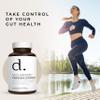 Daily Defense Candida Flush & Cleanse 60 Count Gut Support for Balanced Gut Flora with Oregano, Caprylic Acid,Probiotics, & Digestive Enzymes - Non GMO Dietary Supplement view 3