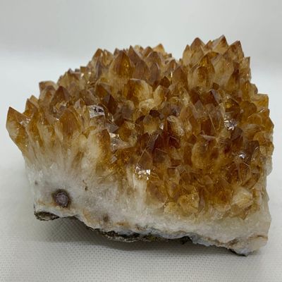Citrine Custers, Brazilian Citrine Crystal, Honey Citrine Quartz Cluster, Money Stone, Success Stone (3-4 lb)