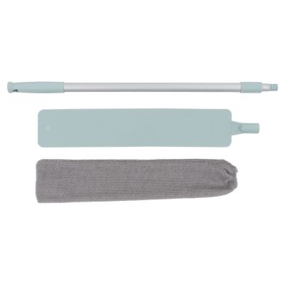Brush with 55in Extendable Aluminum Rod, Retractable Gap Dust Cleaner, Gap Dust Brush for Quick of Narrow Spaces, Washable and Lightweight, Ideal for Sofas, Furniture