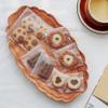 100 Pcs Frosted Semi-Transparent OPP Bags - Suitable for Packaging Cookies, Chocolate, Candy, Desserts, Snack Packs, Bread - Self-Adhesive, Mini, Gift Wrapping Bags (2.8 x 2.8 inches) view 3