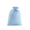10pcs/lot Solid Color Drawstring Bag Suitable For Gift Bag Jewelry Cosmetics Wedding Packaging Bag(Sky blue) view 1