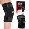 Knee Brace for Men & Women (X-large) Men's Knee Brace for Stability Support for Meniscus Tear, ACL, MCL Injury, Sports & Arthritis Compression Knee Brace for Football, Running, and Pain Relief Patella Gel Pads for Knee Pain view 1