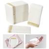 Linen-Feel Guest Towels, Decorative Gold Bathroom Paper Napkins, Soft Absorbent Hand Towel for Kitchens, Parties, Weddings, Dinners, 100 Pcs Disposable Hand Towels view 1