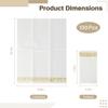 Linen-Feel Guest Towels, Decorative Gold Bathroom Paper Napkins, Soft Absorbent Hand Towel for Kitchens, Parties, Weddings, Dinners, 100 Pcs Disposable Hand Towels view 4