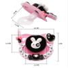 CutiePlusU Adult Sized Pacifier Dummy for Adult DIY Handmade - Black Bunny view 4