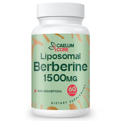 CEALMU CORE Liposomal Berberine HCL - Berberine 1500mg Activates AMPK, High Bioavailability Berberines Supplement for Women and Men, Supports Body Balance