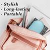MoKo Double Eyeglass Case, Contact Lens Case with Mirror Tweezers Remover, 2 in 1 Double Sided Portable Contact Lens Box Holder Container Soak Storage Kit Sunglasses Pouch for Men & Women, Light Blue view 3