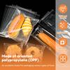 300 Pcs Self Sealing Cellophane Bags Clear Cookie Bags Reusable Cellophane Treat Bags Resealable Cellophane Bags for Packaging Gifts Candy Bread Party Favors// view 2