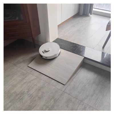 Rygcrud 1 Piece Threshold Ramp, Wooden Sweeping Robot Ramp, Mobility Entry Ramp for Transition Doorways, Sidewalk, Door Steps(48x30x6cm)