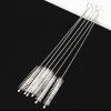 10PCS Drinking Straw Cleaner Kit Pipe Tube Brush Metal Straw Brushes for Sippy Cup Kitchen Glass Cleaning Long Pipe Cleaners White view 4