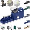 Lorivu - Lorivu Automatic Roller, 2024 New Lorivu Roller, Pre Roll Machine, The Za Machine, Za Rolling Machine, Portable Electric Grinder 8/6.5mm Tube (Blue) view 1