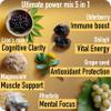 ad hoc 1100mg Gold Shilajit Gummies with Magnesium, Lions Mane, Rhodiola, Grape Seed - Himalayan Shilajit for Men Women, 85+ Trace Minerals & Fulvic Acid, Pure Shilajit for Energy Immune Support,60 Ct view 2