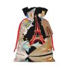 AOLXDE Paris Eiffel Tower Drawstring Christmas Gift Bags Gift Packaging Pouches Party Supplies Goodie Bags Bag view 1