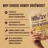 Howdysnax Handcraft Authentic Small Batch Drowors Beef Sticks Sugar Free, Soy Free, Paleo & Keto Friendly Snack view 4