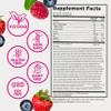Zena Nutrition Organic Super Greens Powder, 70+ Superfoods, 0 Sugar, 3g Fiber, Spirulina, Chlorella, Mushrooms, Prebiotics/Probiotics, Digestive Enzymes, Gut Health, Mixed Berry, 30 Drink Mix Packets view 4