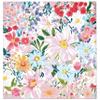 100 Pcs Spring Flower Blooms Cocktail Beverage Napkins Flowers Blossom Disposable Paper Dessert Napkin for Summer Spring Birthday Party Supplies Decor view 4