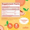 Wellah L-Glutamine Peach Mango (50 Servings) - 5g L-Glutamine Per Serving, Sweetened with Stevia view 2