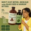 Herbal Connections Organic Soursop & Black Seed Bitters Bundle - Natural Plant-Based Ingredients for Gentle Detox & Digestive Health Two Bottles, 32 Ounces (16 Ounces Each), 64 Servings view 4