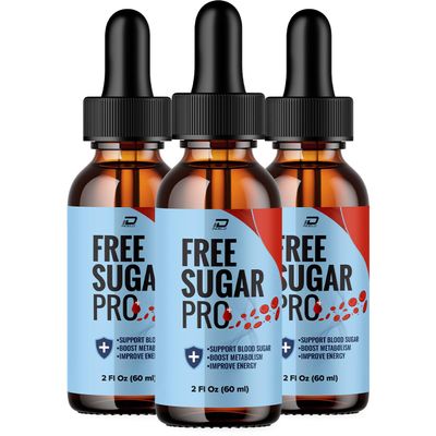 Free Sugar Pro Drops Natural Liquid Supplement, Free Sugar Pro Tincture Bottle Extra Strength Advanced Health Support Women Men, Free Sugar Pro Formula Liquid Support Reviews (3 Month Supply - 180 ML)