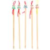 5pcs Ear Wax Removal Kit, Ear Cleaning Tools,Lovely Ear Picker Doll Ear Pick, Portable Ear Scoop Bamboo Earpick,Ear Pick Earwax Removal Tools,Ear Cleaner Curette /839 view 1