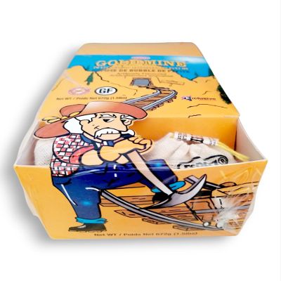 Exclusive Candy & Novelty Distributing Ltd Espeez Gold Mine Nugget Bubble Gum, 12 units (56g), 672g/23.7 oz., Box