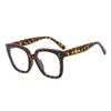 AOOLIA Overside Reading Glasses for Women Men, Trendly Clarity Reading Eyeglasses Eyewear, Blue Light Glasses for Computer (Tortoise, 0, x) view 2