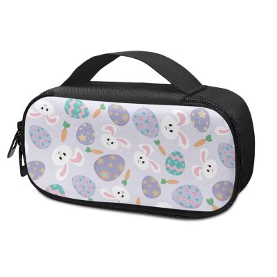 ASQVTIFE Purple Bunny Eggs Insulin Cooler Travel Case Insulin Pen Cooling Case Handy Medication Insulated Diabetic Carrying Cooling Bag for Insulin Pen Glucose Meter and Diabetic Supplies