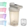 D.Y.A 16oz Shaker Bottle, Leak Proof Sports Shaker for Protein Shakes, Pre & Post Workout, BPA Free, Grey view 1