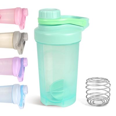 D.Y.A 16oz Shaker Bottle, Leak Proof Sports Shaker for Protein Shakes, Pre & Post Workout, BPA Free, Green
