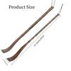 Back Scratcher for Itchy Body, Head, Legs and Feet,2 Pack 19.3 Inch Extended Handle Design,for Women Men of Any Age,Strong and Sturdy,Ideal Gifts for Parents,Family and Friends view 2