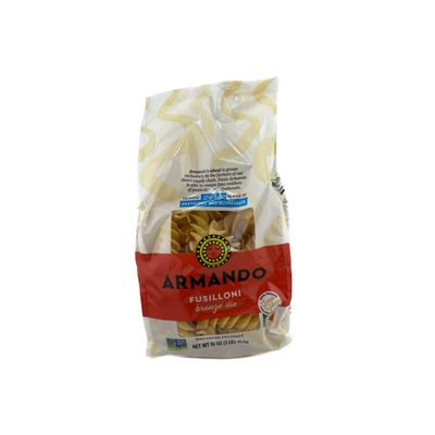 3 packs of Pasta Armando Fusilloni Zero pesticide 453gr x 3