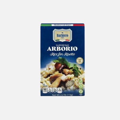 3 packs of italian rice Barbiero Arborio Riso Barbiero 1Kg x 3