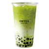 OKTEA Matcha Rich & Creamy Style Bubble Pearl Milk Tea Kit  Matcha Flavor, Real Sugar, Preservative-Free Tapioca Balls, Includes Paper Straws  3 Servings view 2
