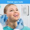 6 PCS Dental Tools, Professional Teeth Cleaning Oral Care Hygiene Kit, Stainless Steel Teeth Cleaning Remover Tools Set Dental Hygiene Tools Kit with Storage Box for Dentist, Personal, Pet (6 PCS-#3) view 2